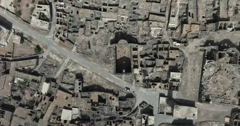 Hz. Muhammed’in Rahip Bahira ile karşılaştığı şehir: Busra! Son hali görüntülendi