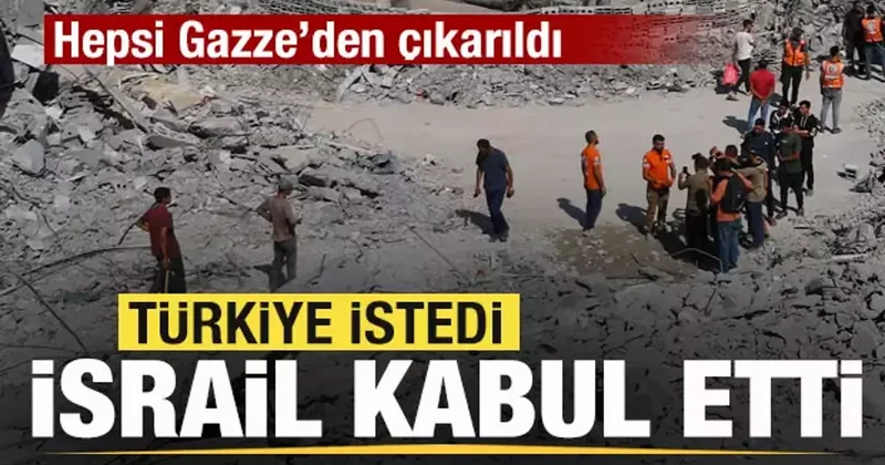 Türkiye istedi, İsrail kabul etti! Haniye ailesi dahil onlarca kişiyi Gazze’den çıktı