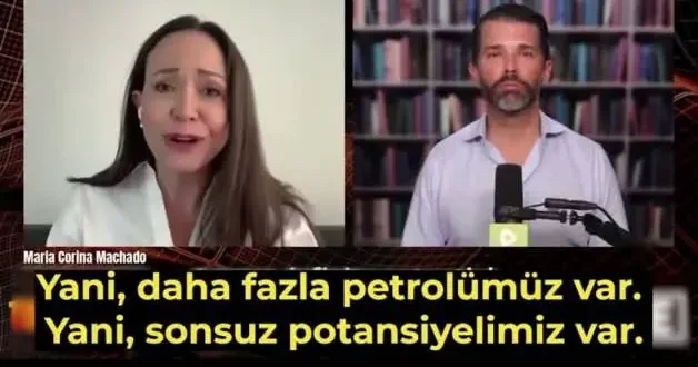 Darbeci Maria Corina Machado dan ABD ye şoke eden teklif: Arapları unutun, bizdeki sonsuz