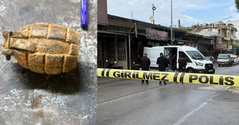 İzmir de 10 yaşındaki çocuk tarlada el bombası buldu