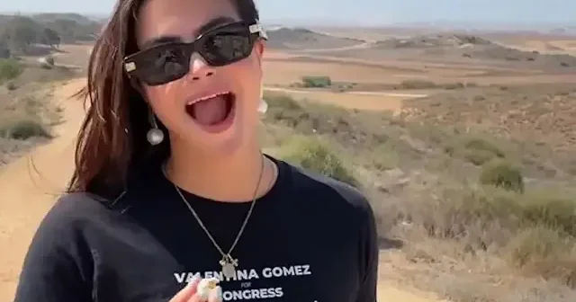 Gazze bombalanırken patlamış mısır yedi: ABD’li siyasetçi Valentina Gomez den insanlık dışı paylaşım VİDEO İZLE