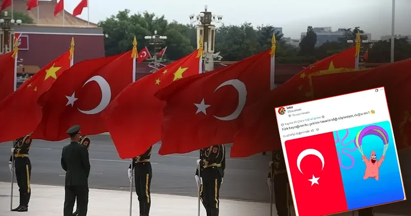 Her şeyi Çinlilerin Türk bayraklı paylaşımı başlattı! X teki Türk Çin kavgası dünyanın gündeminde