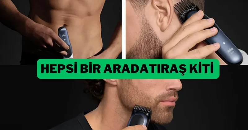 Sinekkaydı tıraştan vücut bakımına: Braun tıraş makinesi indirimde
