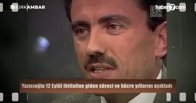 BBP nin merhum lideri Muhsin Yazıcıoğlu 12 Eylül döneminde yaşananları anlattı