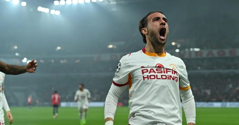 Yunus Akgün öyle bir gol attı ki! Galatasaray tarihine geçti Sözcü Gazetesi