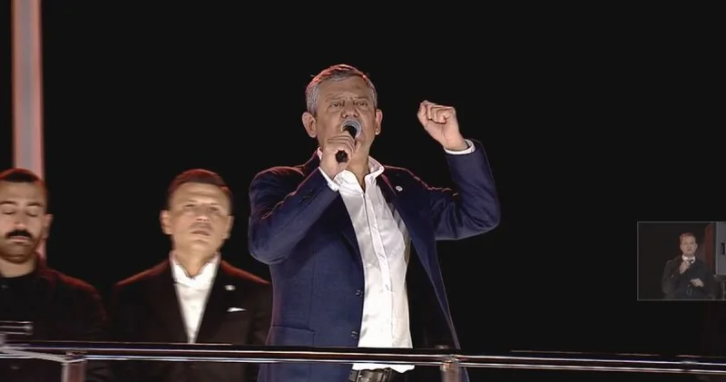 Özgür Özel, Zeytinburnu nda konuştu Son dakika haberleri