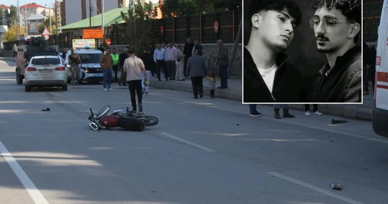 Muş un Malazgirt ilçesinde otomobil motosikletle çarpıştı, motosikletteki 2 kişi öldü