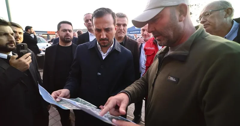 AK Parti İstanbul İl Başkanı Özdemir, Şile de selden etkilenen vatandaşları ziyaret etti