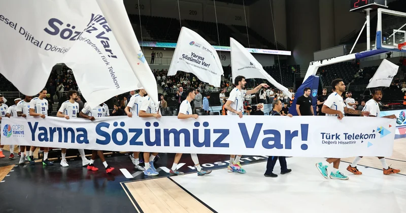 Türk Telekom COP31 mesajını Avrupa basketbol sahnesine taşıdı