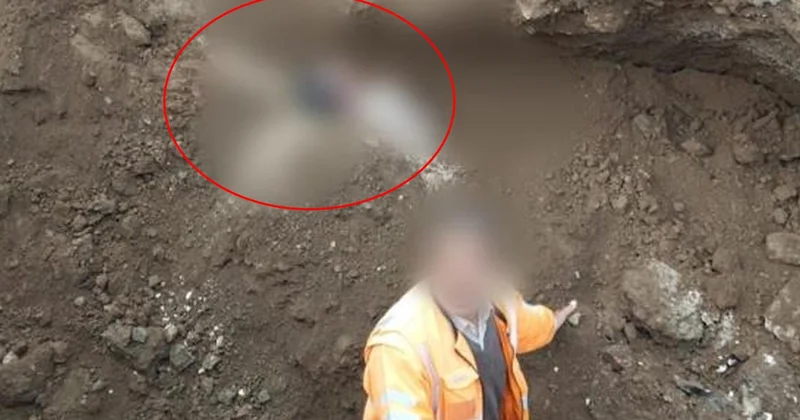 Van Saray da Kapıköy yolundaki göçükte 42 yaşındaki işçi hayatını kaybetti