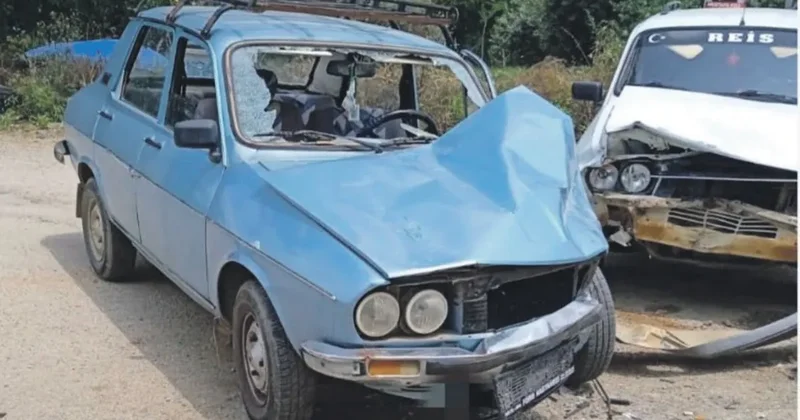 Kurgu kazalarla milyonluk vurgun! Çekiçle parçalayıp üzerinde zıplamışlar