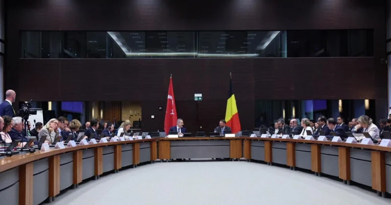 Türkiye ile Belçika arasında bakanlar düzeyinde kritik zirve