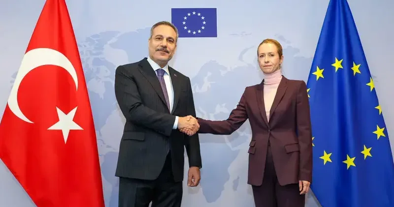Bakan Fidan, AB Dış İlişkiler ve Güvenlik Politikası Yüksek Temsilcisi Kallas ile görüştü