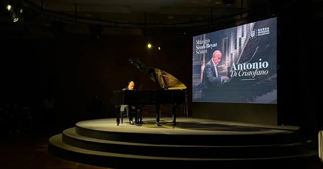 İtalyan piyanist Antonio Di Cristofano, Bursa da konser verdi Bursa Haber Habertürk Yerel Haberler