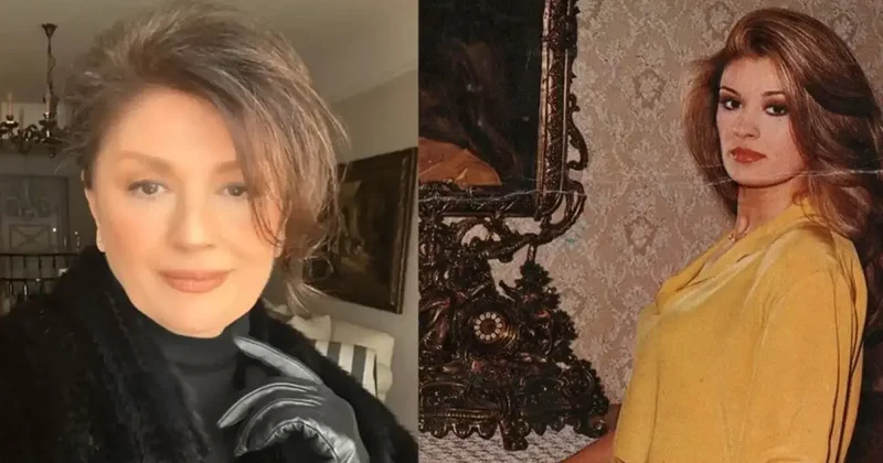 Gülşen Bubikoğlu dan Bodrum a veda karesi! Kırmızılar içinde büyüledi