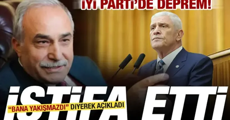 İYİ Parti de deprem! Ahmet Eşref Fakıbaba istifa etti