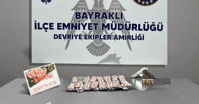 Çamaşır makinesinden uyuşturucu çıktı İzmir Haberleri