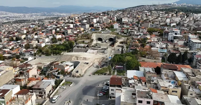İzmir de Tünel Çalışmaları Arbede Yarattı
