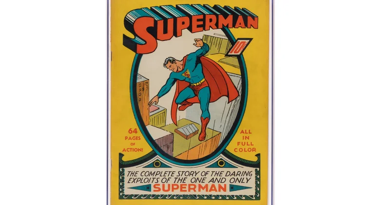 Tavan arasından çıkan Superman çizgi romanı rekor fiyata satıldı