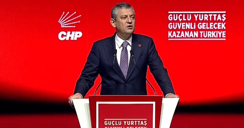 Özgür Özel iktidar vaatlerini açıklıyor: Yoksulluğu yönetmeye değil yok etmeye geliyoruz