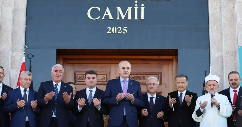 TBMM Başkanı Kurtulmuş, Aksaray da Hz. Ali Şifa Camisi ve Külliyesi nin açılışını yaptı