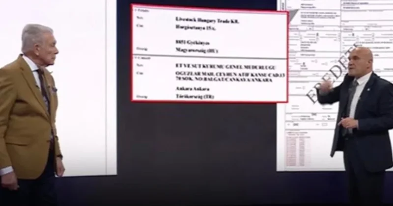 Et skandalı Arena da açıklandı! Turhan Çömez belgeleri tek tek ortaya koydu Sözcü Gazetesi