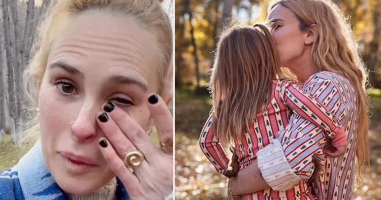 Aslında kızını canından çok seviyor... Yorgunluğa dayanamayıp ağladı: Babasız çocuk büyütmek zor!