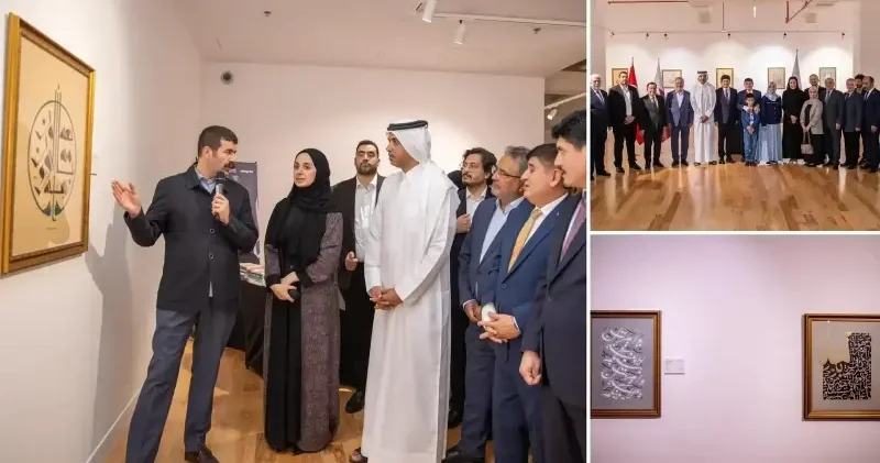 Âdil i Mutlak Hat Eserleri evrensel yolculuğuna Katar ile devam ediyor Kültür Sanat Haberleri