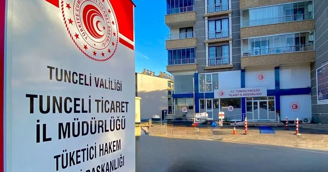 Tunceli de tüketicilerden 1 ayda 984 bin liralık şikayet başvurusu Tunceli Haberleri