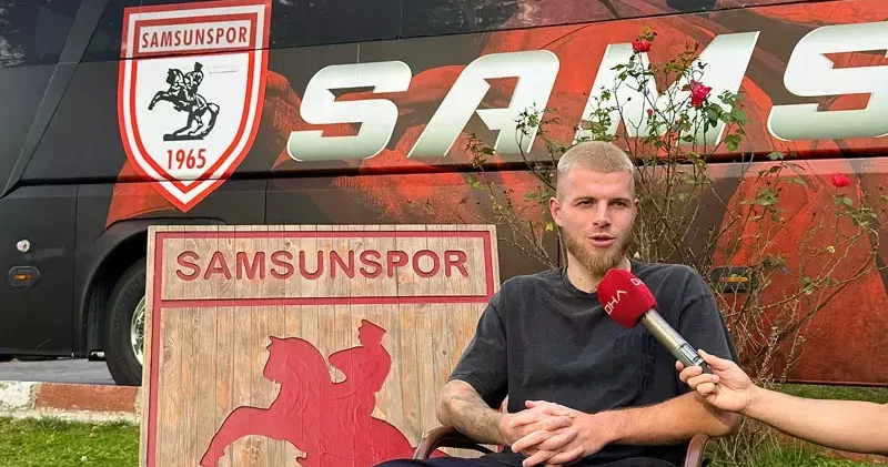 Samsunsporlu Drongelen: Konferans Ligi’nde kupa hayali için erken ama her maçı kazanmayı hedefliyoruz