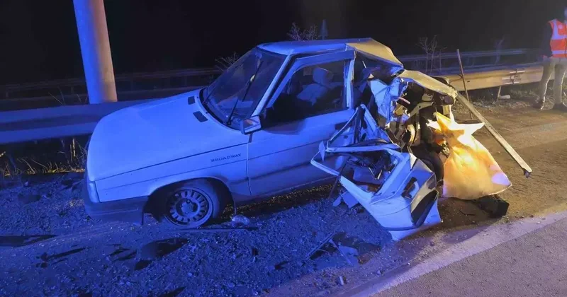 Bilecik’te tır otomobile arkadan çarptı: 1 yaralı