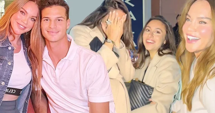 Ebru Şallı, Beren in kız arkadaşı ile yemekte: Gelin yanımda