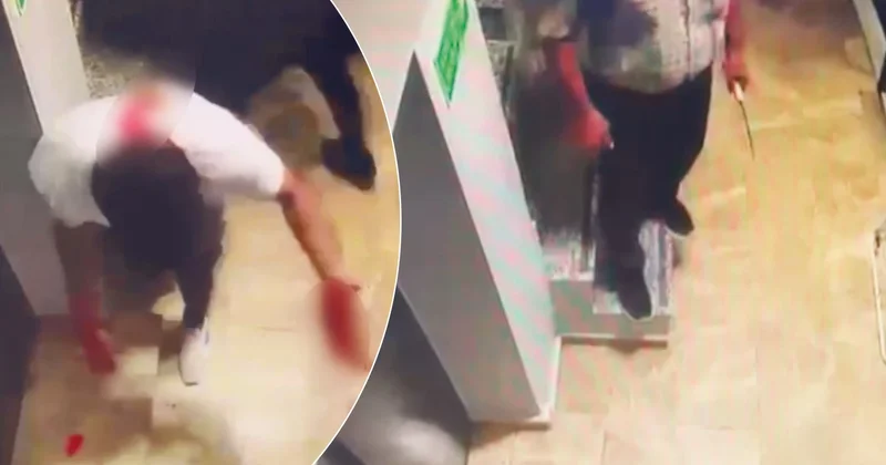 Otel odasında dehşet