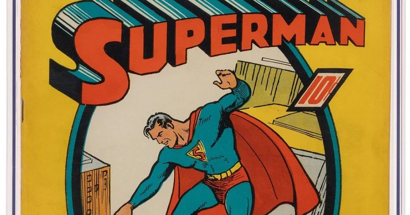 ABD de 1939 yılına ait orijinal Superman çizgi romanı, açık artırmada 9,12 milyon dolara satıldı