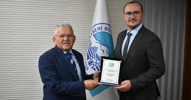 Kayseri ye En iyi Tarihi Alan Dönüşümü Yapan Belediye ödülü Kayseri Haberleri