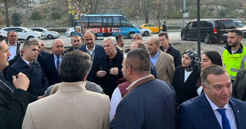 Mansur Yavaş tan esnaf ziyareti