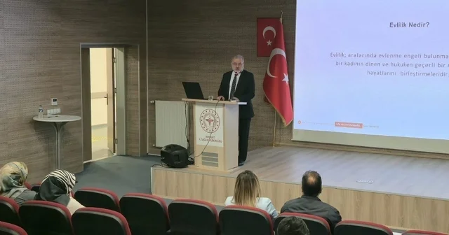 Bayburt ta evliliğin önemi seminerle anlatıldı Bayburt Haberleri