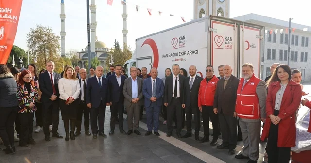 Yunusemre de kan ve kök hücre bağış kampanyası düzenlendi Manisa Haberleri