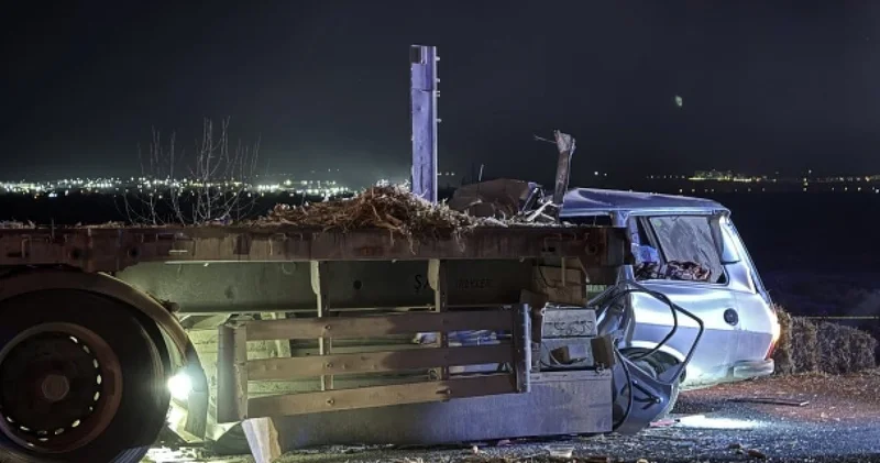 Karaman’da feci kaza: Karı koca yaşamını yitirdi