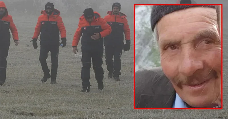 Erzurum da kayıp çoban bulundu: 2 gün önce 160 koyunla birlikte kaybolmuşu!