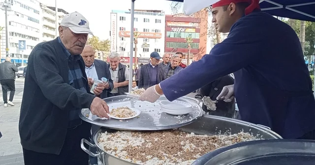 Denizli de yağışların gecikmesi nedeniyle dua ve hayır yapıldı Denizli Haberleri