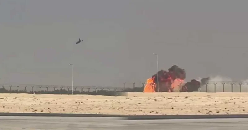 Gösteri yapan savaş uçağı yere çakıldı: Pilot yaşamını yitirdi Sözcü Gazetesi