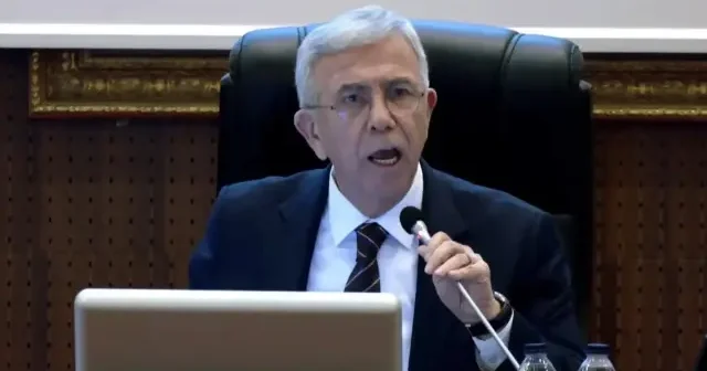 Mansur Yavaş tan kendisini eleştiren Meclis üyelerine hakaret: Bağırma lan VİDEO İZLE