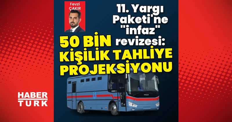 11. Yargı Paketine “infaz” revizesi: 50 bin kişilik tahliye projeksiyonu Son dakika haberleri