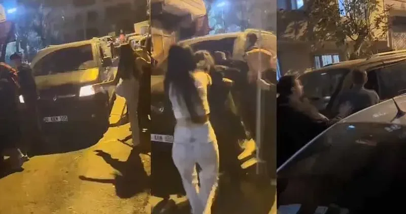 Gaziosmanpaşa’da kadına şiddet iddiası: Şüpheliye ve aracına saldırdılar