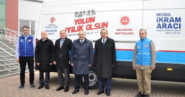 Balıkesir Müftülüğünün mobil ikram aracı hizmete alındı Balıkesir Haberleri