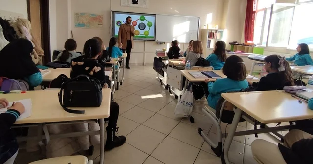 Bayburt ta öğrencilere sıfır atık ve çevre farkındalığı eğitimi verildi Bayburt Haberleri