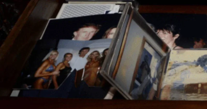 ABD Başkanı nı çocuk tecavüzcesiyle ilişkilendiren fotoğraflar apar topar kaldırıldı Sözcü Gazetesi