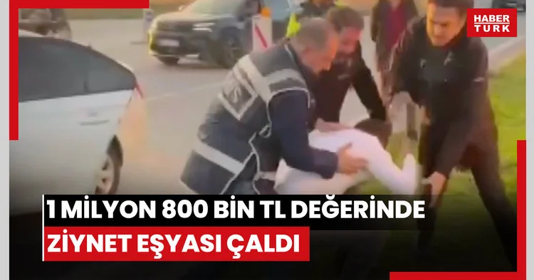 Kaskla girdiği apartman dairesinden 1 milyon 800 bin TL değerinde ziynet eşyası çaldı