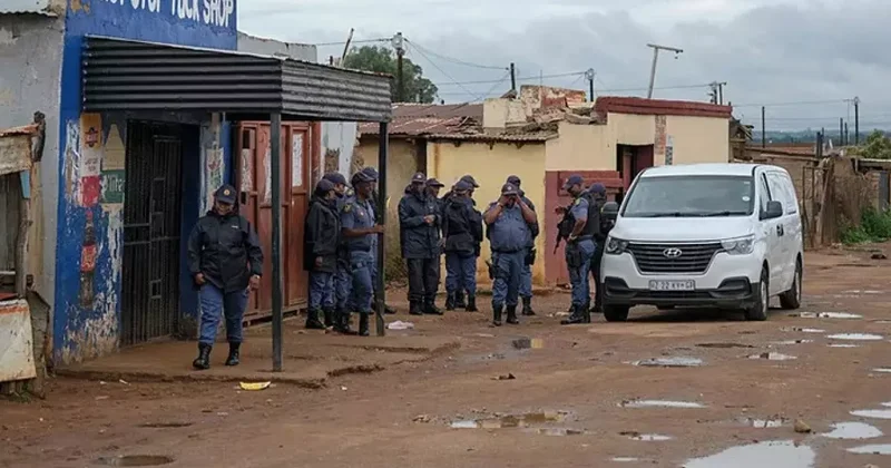 Güney Afrika da kan donduran vahşet! 12 cani kurşun yağdırdı: 9 ölü